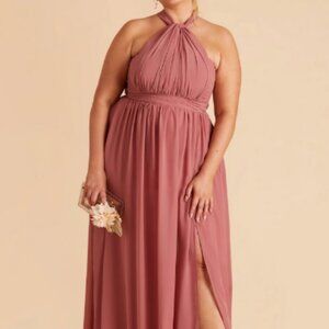 Grace Convertible Chiffon Dress in Mulberry